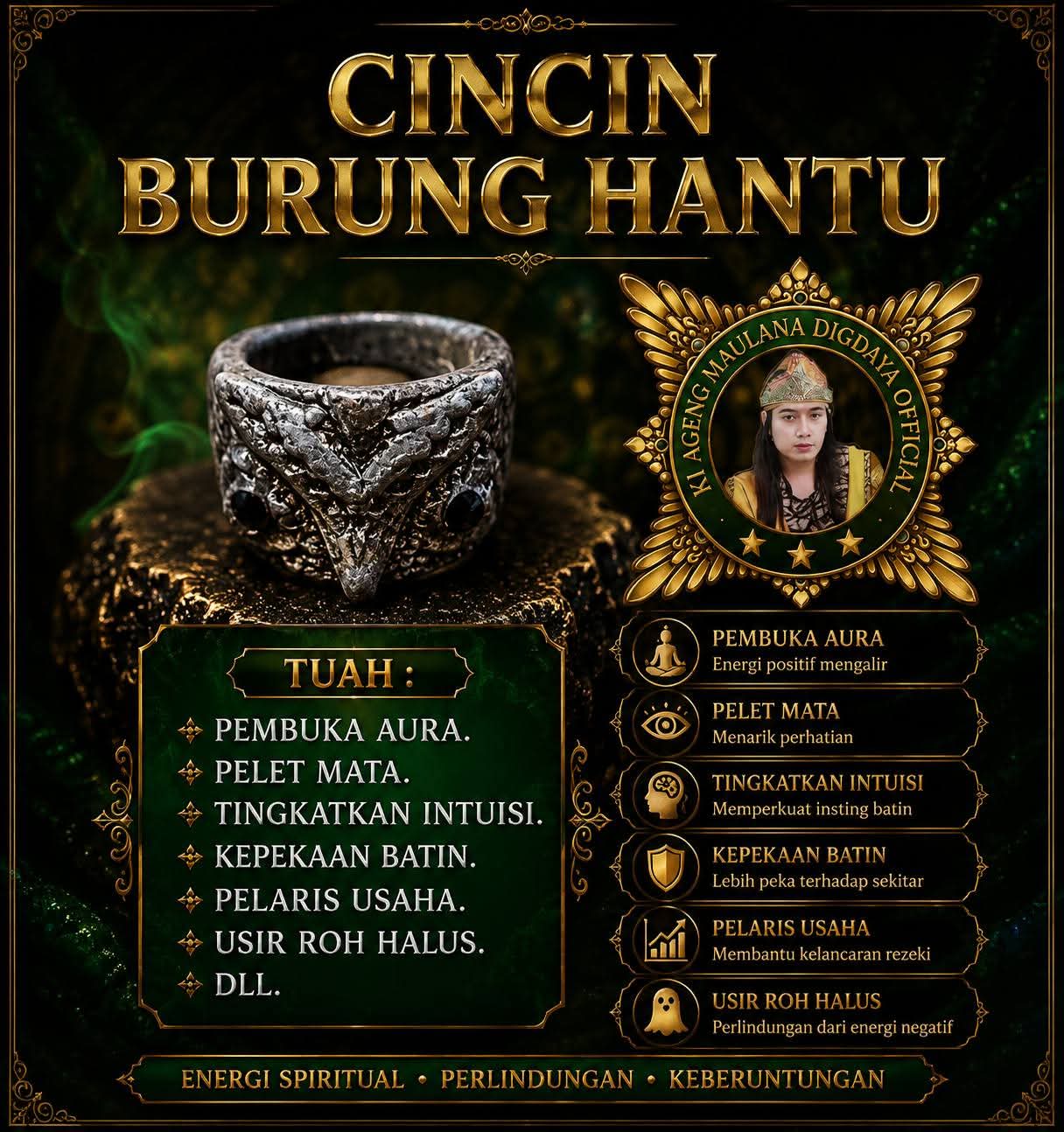 CINCIN BURUNG HANTU