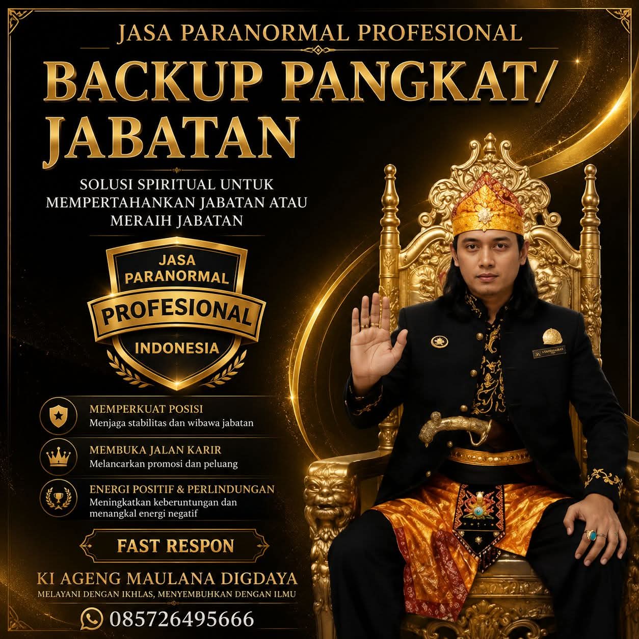 Backup Pangkat/Jabatan