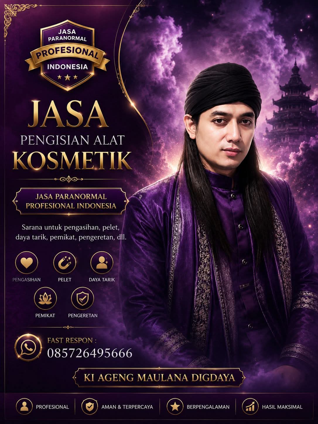 Pengisian Alat Kosmetik