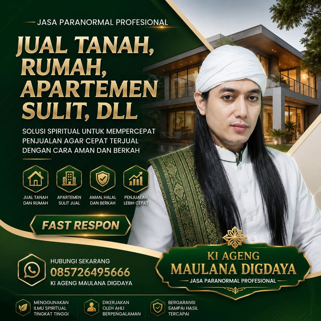Jual Tanah, Rumah, Apartemen Sulit, Dll