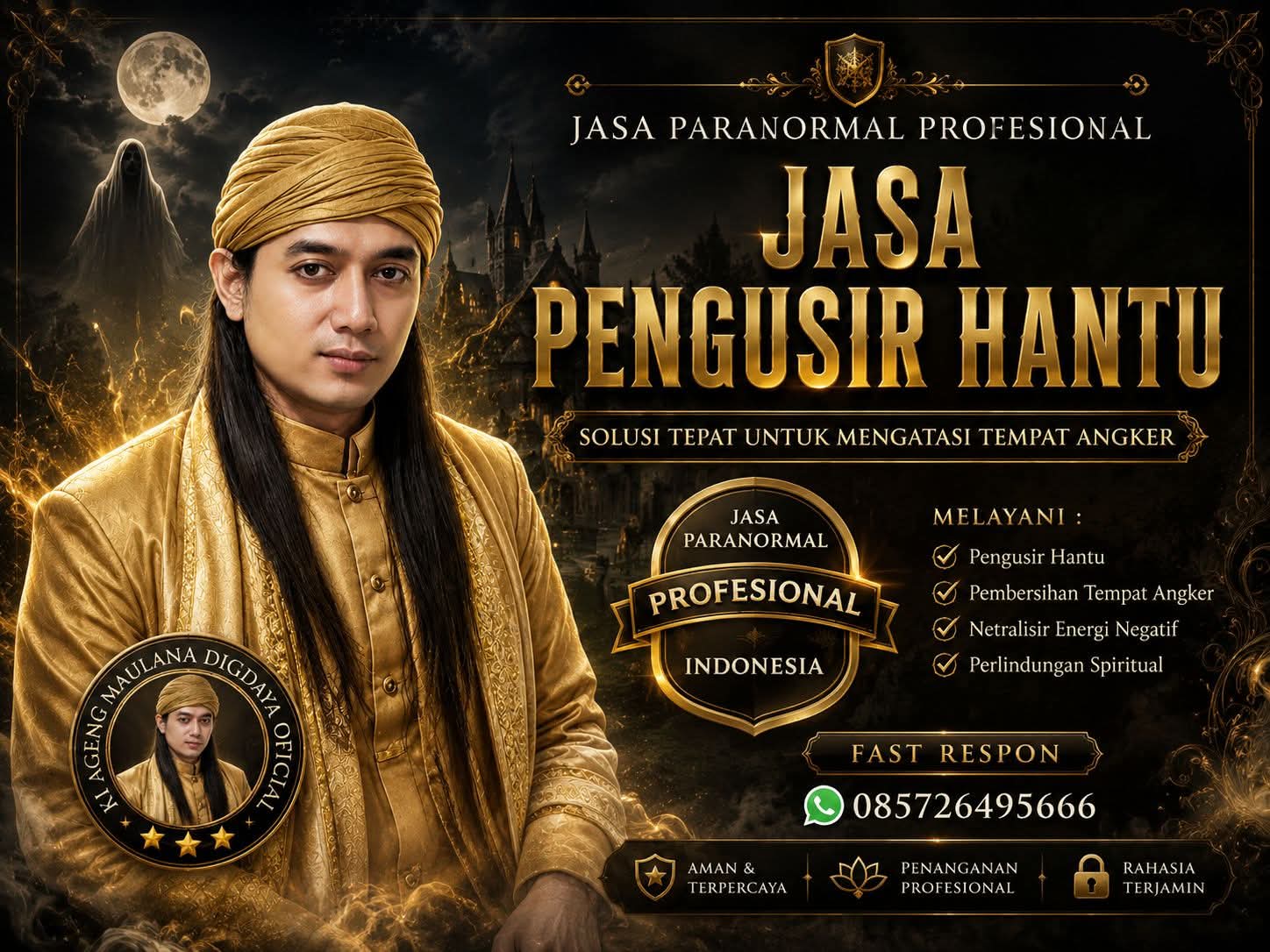 Jasa Pengusir Hantu