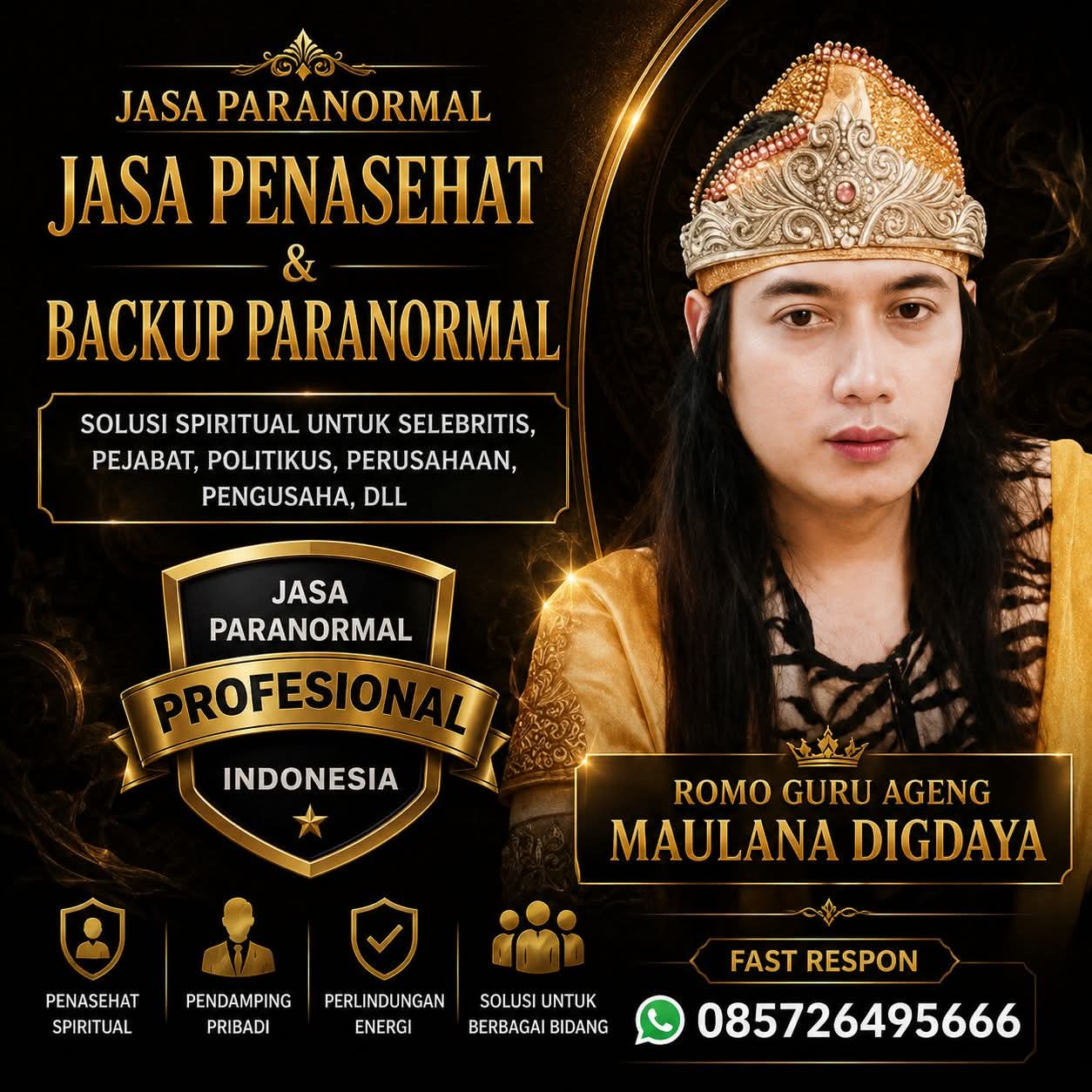 Jasa Penasehat & Backup Paranormal