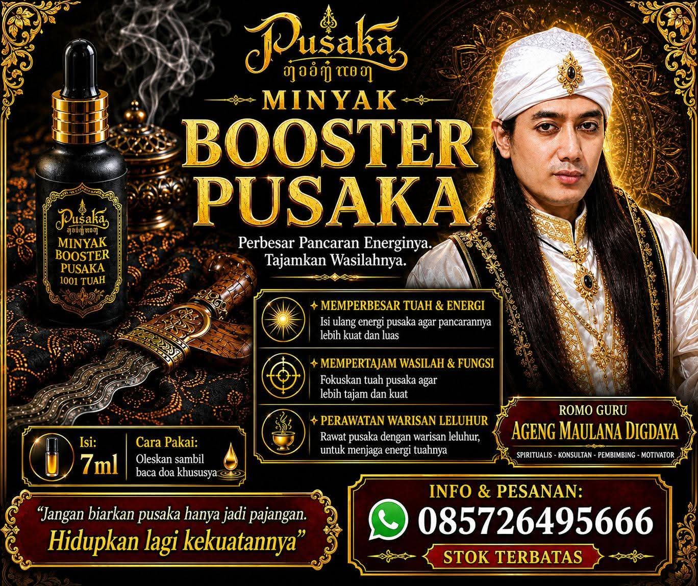 MINYAK BOOSTER PUSAKA