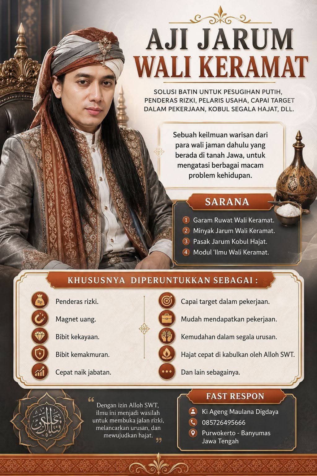 AJI JARUM WALI KERAMAT