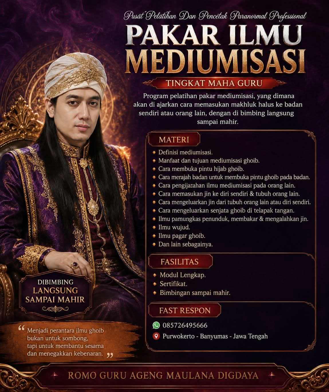 PAKAR ILMU MEDIUMISASI